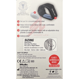 Mueller 70207 Elbow suport with Gel Pad1