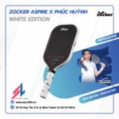 Trang chủ 33 Vợt Pickleball Zocker Aspire Phúc Huỳnh White Edition