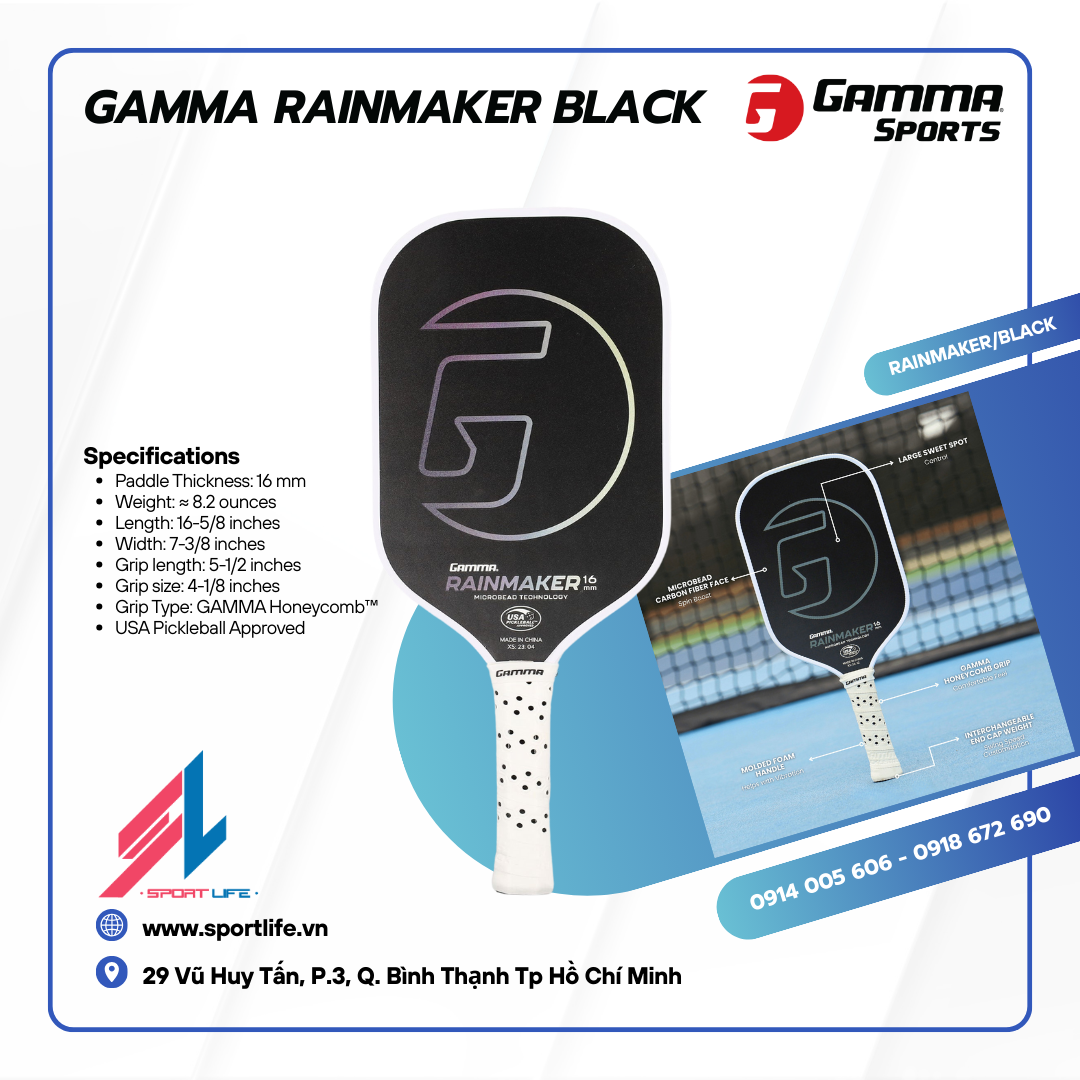 GAMMA Rainmaker black