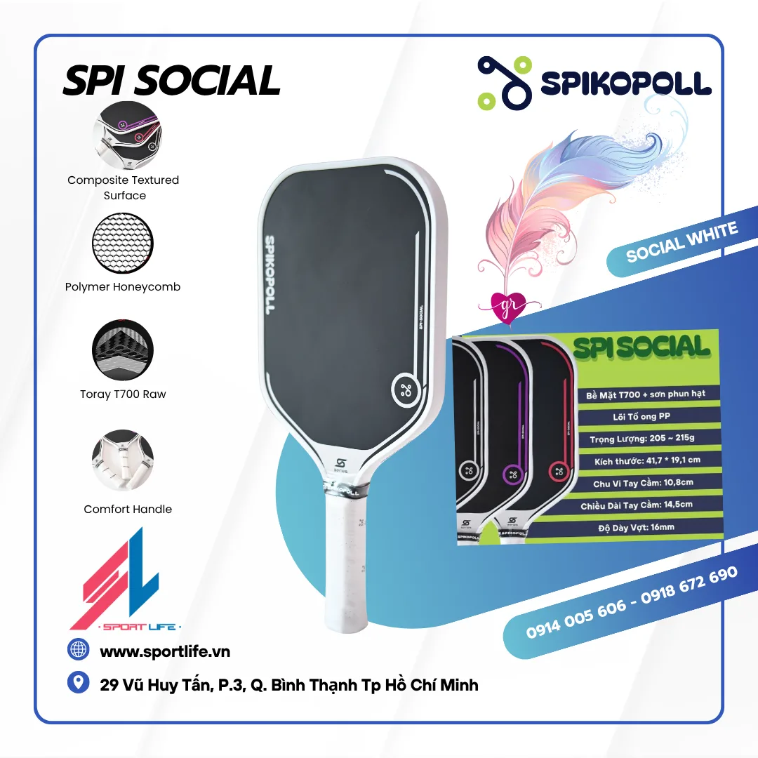 SPI social white
