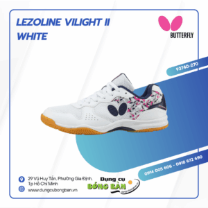 Giày bóng bàn Butterfly Lezoline Vilight II Trắng