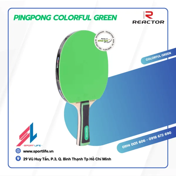 PINGPONG Colorful Green 3 PINGPONG Colorful Green