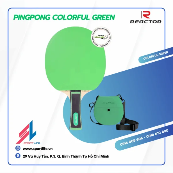 PINGPONG Colorful Green 1 PINGPONG Colorful Green