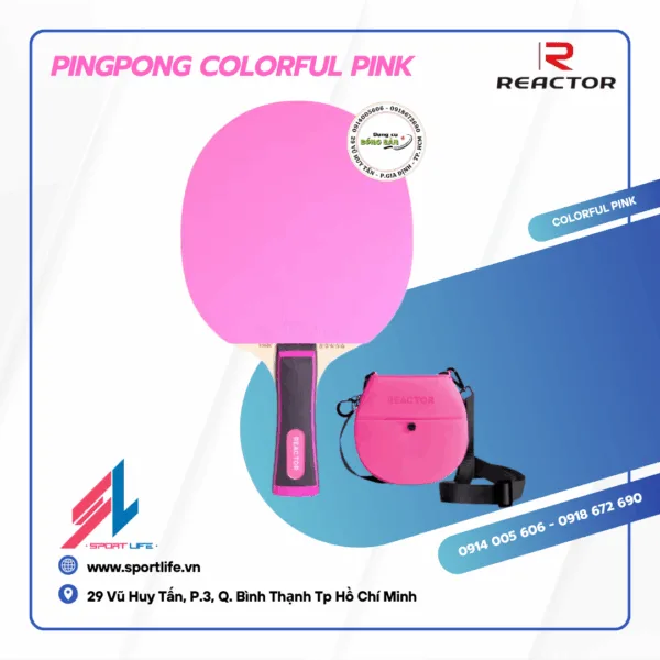 PINGPONG Colorful Pink 1 PINGPONG Colorful Pink