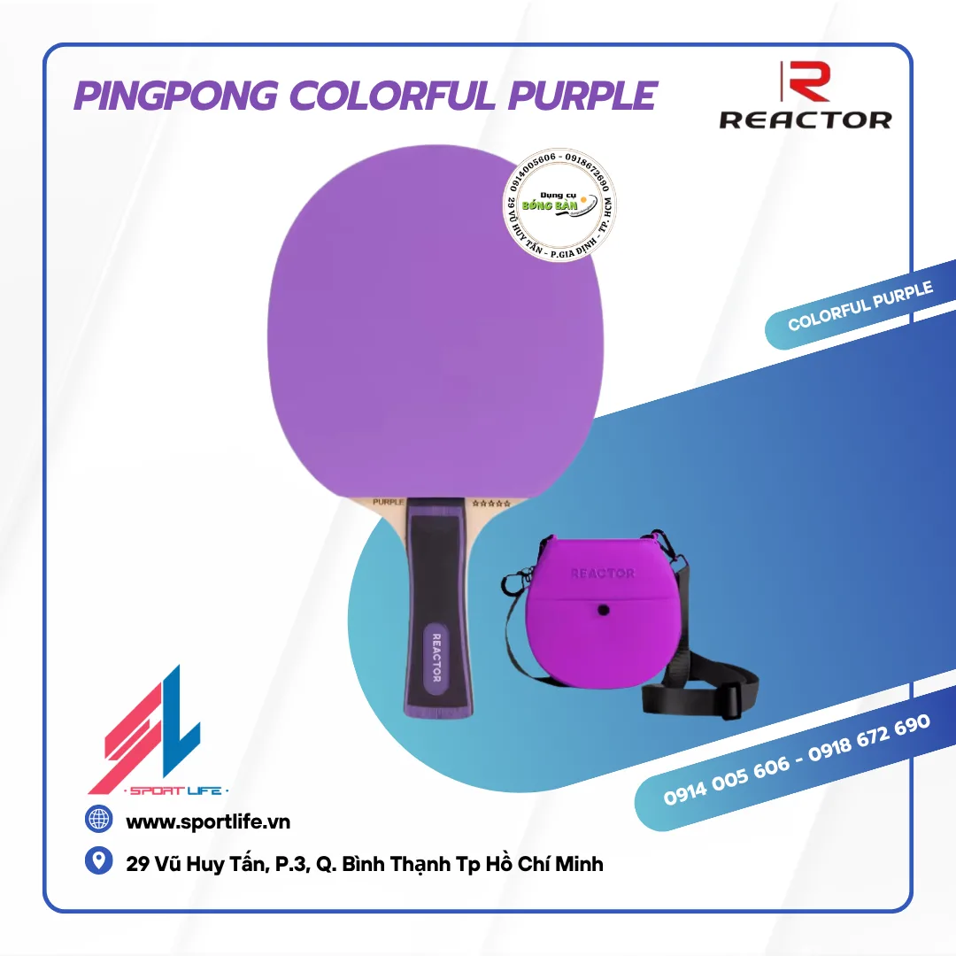 PINGPONG Colorful Purple 5 PINGPONG Colorful purple