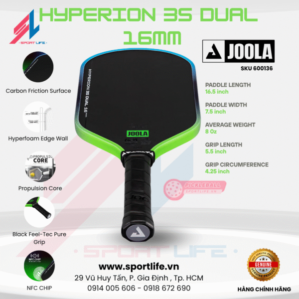 JOOLA Hyperion 3S Dual 4 JOOLA Hyperion 3S Dual