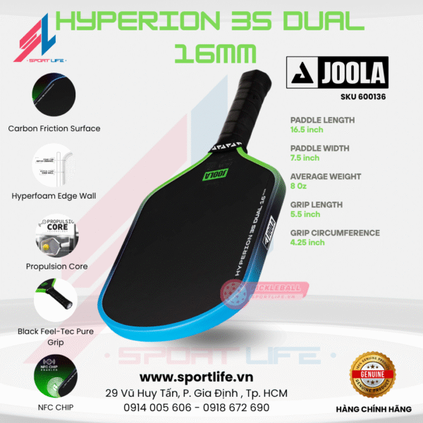 JOOLA Hyperion 3S Dual 5 JOOLA Hyperion 3S Dual