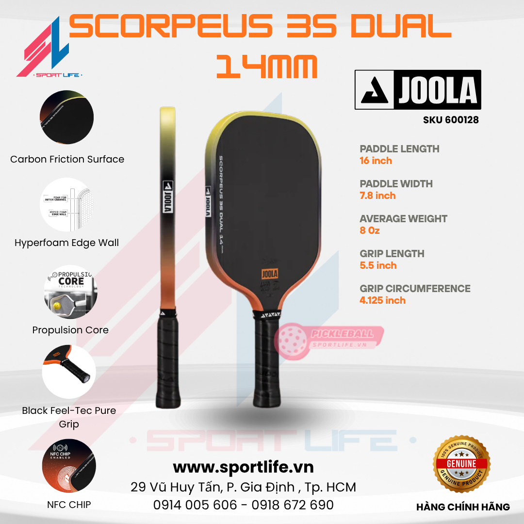 JOOLA Scorpeus 3S Dual