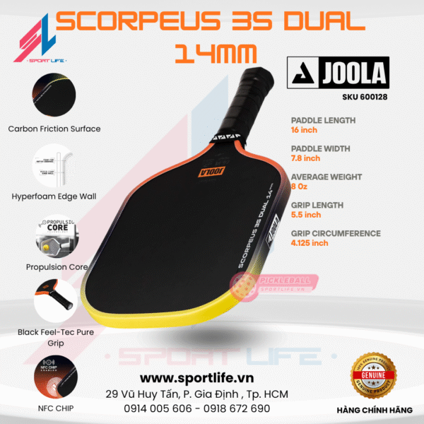 JOOLA Scorpeus 3S Dual 3 JOOLA Scorpeus 3S Dual
