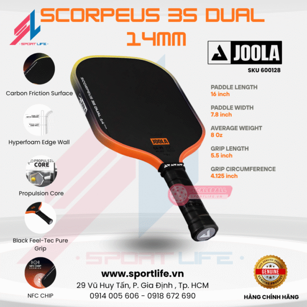 JOOLA Scorpeus 3S Dual 2 JOOLA Scorpeus 3S Dual