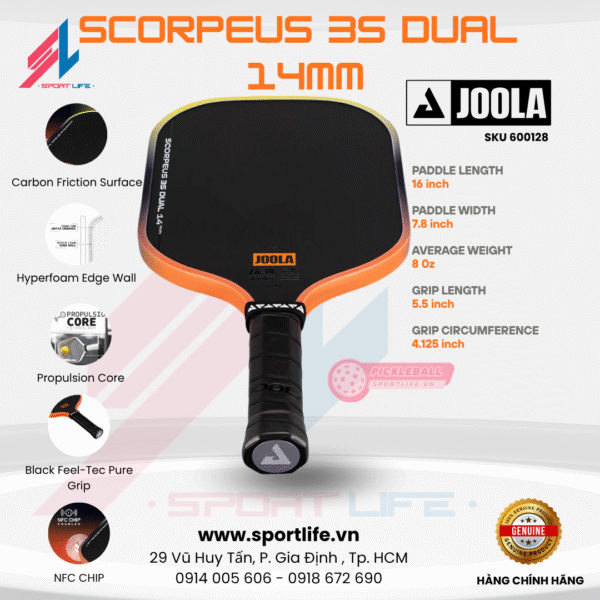 JOOLA Scorpeus 3S Dual 5 JOOLA Scorpeus 3S Dual
