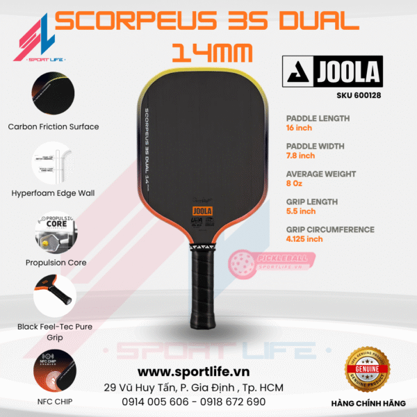 JOOLA Scorpeus 3S Dual 4 JOOLA Scorpeus 3S Dual