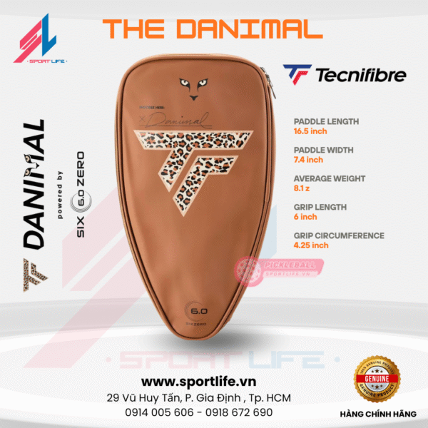 TECNIFIBRE THE DANIMAL 4 TECNIFIBRE THE DANIMAL