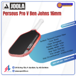 JOOLA Perseus Pro V Ben Johns Blaze Red 16mm