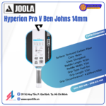 JOOLA Hyperion Pro V Ben Johns Bolt Blue 14mm