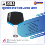 JOOLA Hyperion Pro V Ben Johns Bolt Blue 14mm