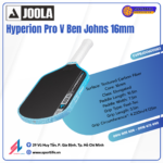 JOOLA Hyperion Pro V Ben Johns Bolt Blue 16mm
