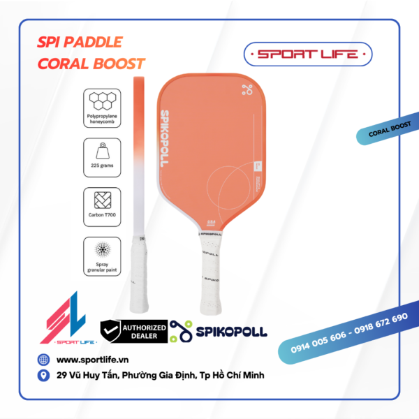 SPI Paddle CORAL BOOST 1 SPI Paddle CORAL BOOST