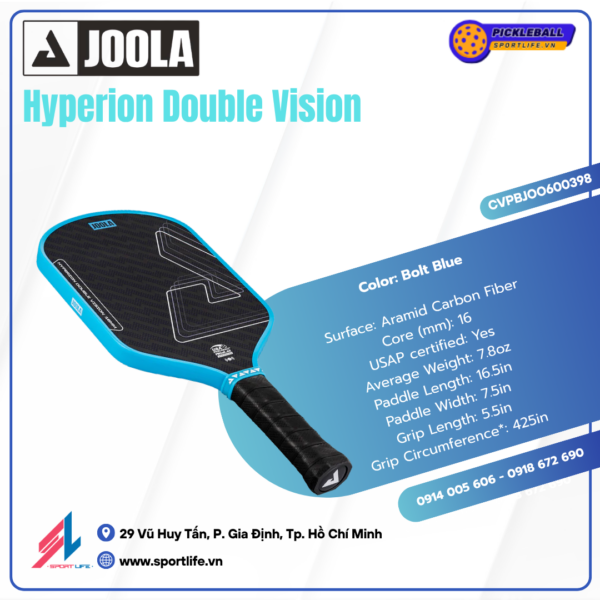 Joola Hyperion Double Vision 16mm (Blue) 4 Joola Hyperion Double Vision 16mm (Blue)