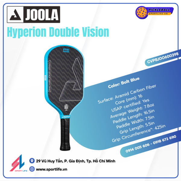 Joola Hyperion Double Vision 16mm (Blue) 3 Joola Hyperion Double Vision 16mm (Blue)